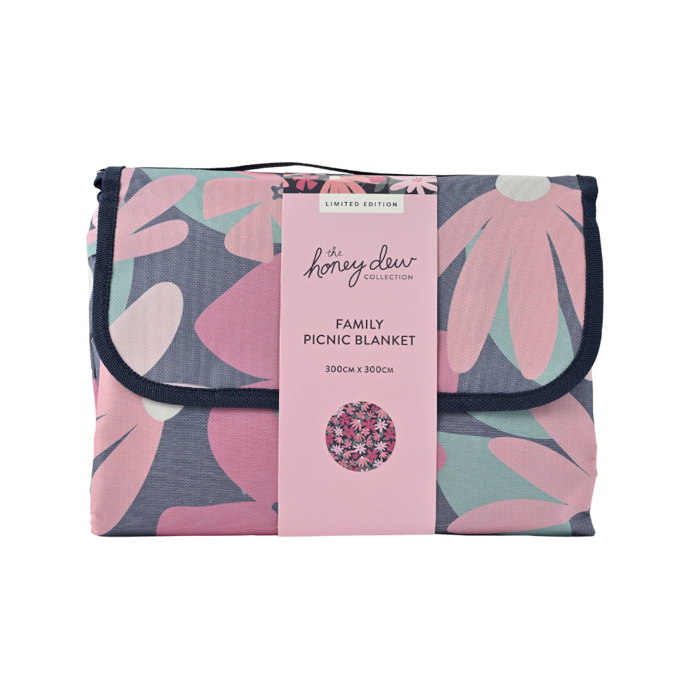 Honeydew Picnic Blanket Family - PINK FLORA